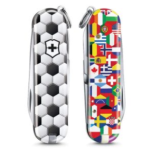چاقوی 7 کاره ویکتورینوکس مدل CLASSIC LIMITED EDITION 2020 World of Soccer