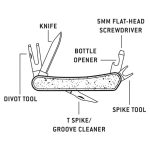 ابزار چندکاره Gentlemen’s Hardware Golfer’s Buddy - تصویر 3