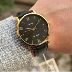 ساعت مچی اورجینال کاسیو مدل MTP-VT01GL-1B2UDF