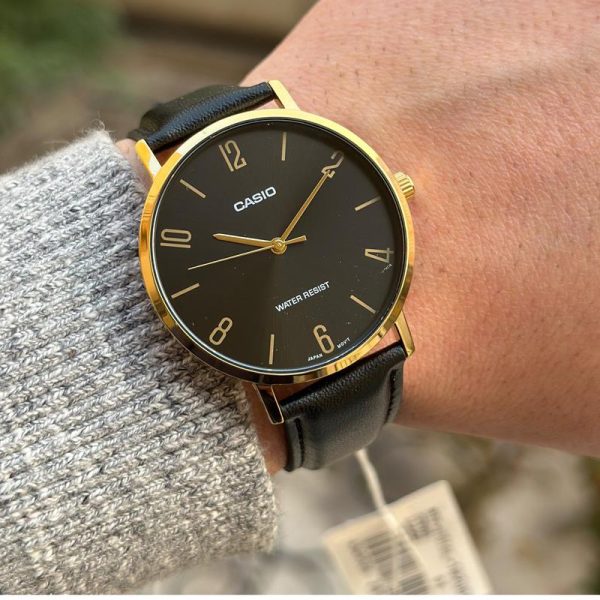 ساعت مچی اورجینال کاسیو مدل MTP-VT01GL-1B2UDF