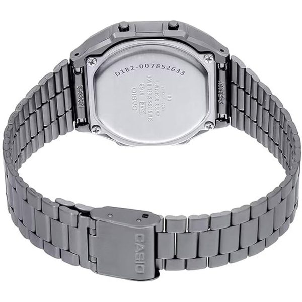 ساعت مچی مردانه تایمکس مدل CASIO-A168WGG-1B نوستالژی