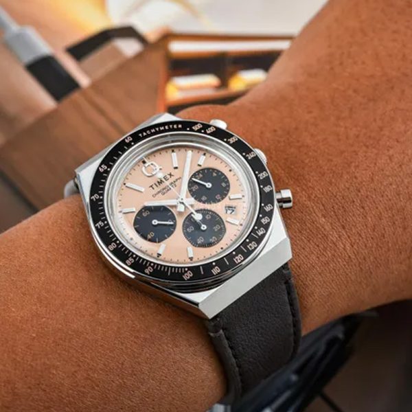 ساعت مچی مردانه تایمکس مدل TW2W51800 با بند چرم