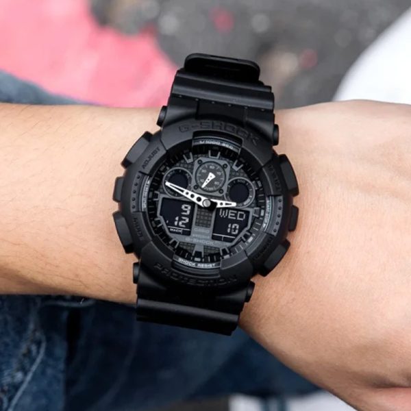 ساعت مچی مردانه کاسیو مدل G-SHOCK GA-100-1A1ER