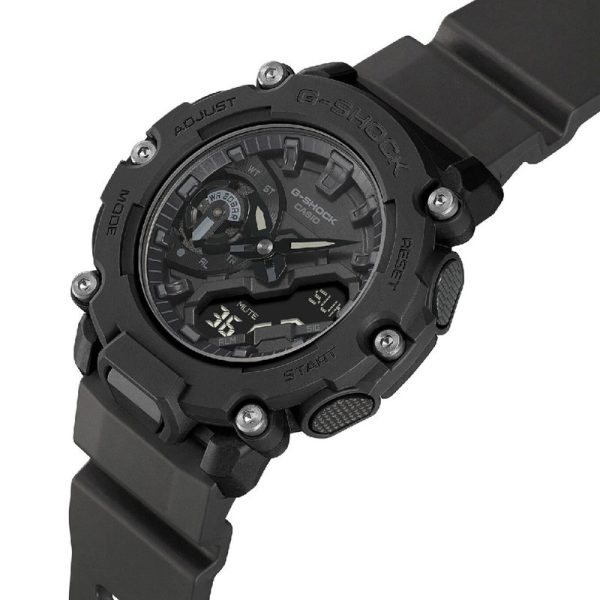 ساعت مچی مردانه کاسیو مدل GA-2200BB-1ADR با بند رزینی