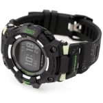 ساعت مچی مردانه کاسیو مدل GBD-100LM-1DR دایره ای با بند رزین ضد آب ۲۰ اتم