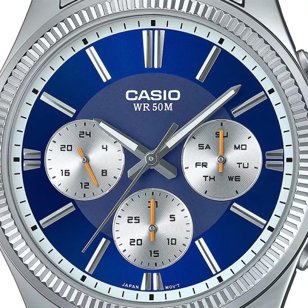 ساعت مچی مردانه کاسیو مدل MTP-1375D-2A1VDF با بند استیل