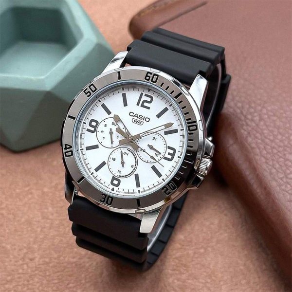 ساعت مچی مردانه کاسیو مدل MTP-VD300-7BUDF