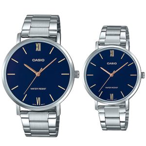 ساعت مچی مردانه کاسیو مدل MTP-VT01D-2BUDF با بند استیل ضد زنگ