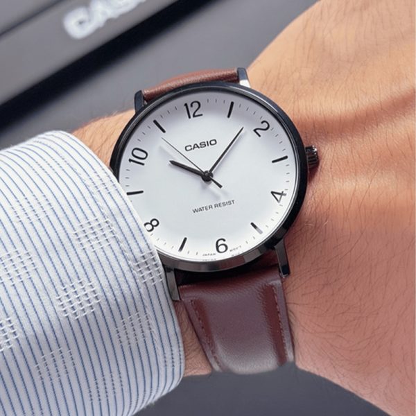 ساعت مچی مردانه کاسیو مدل MTP-VT03BL-7BDF