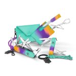 Victorinox Swiss Army Knife Companion Sydney Style, (9.1 cm) Green, ABS/Cellidor Scale, 1.3909.E222| Outdoor Multitool Medium Pocket Knife With Scissors, Gift For Him And Her