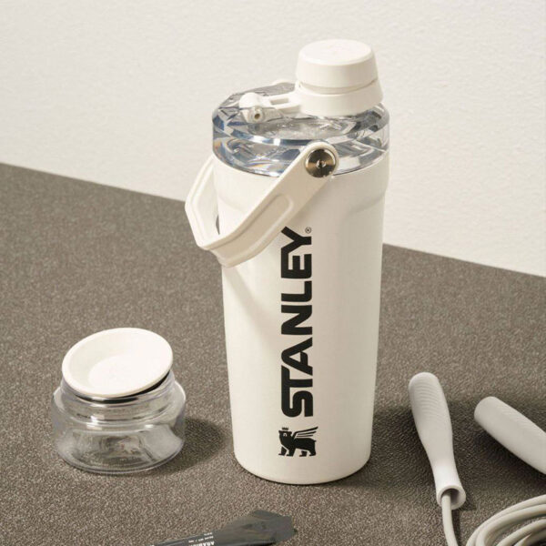 شیکر استنلی مدل Activate Shaker Bottle - سفید