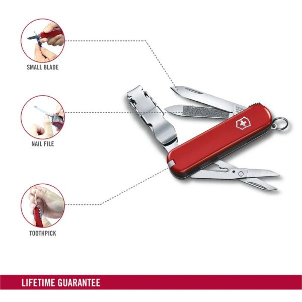 چاقو ویکتورینوکس مدل NAIL CLIP 580