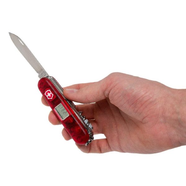 چاقو ویکتورینوکس مدل traveller red trans