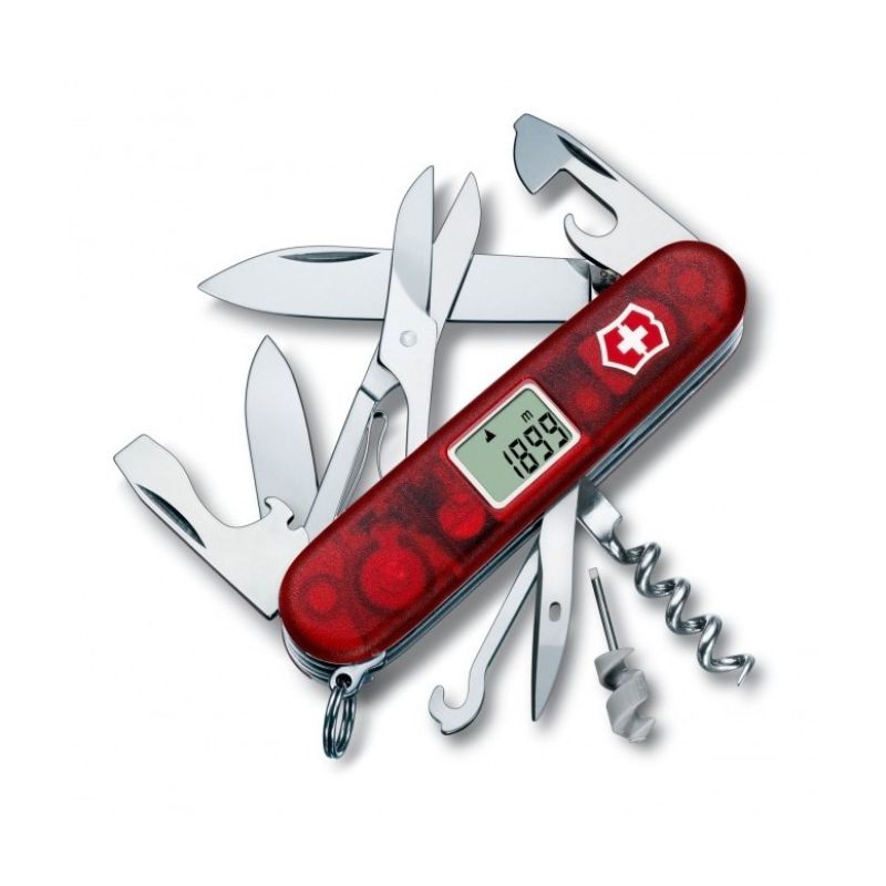 چاقو ویکتورینوکس مدل traveller red trans چاقو ویکتورینوکس مدل traveller red trans