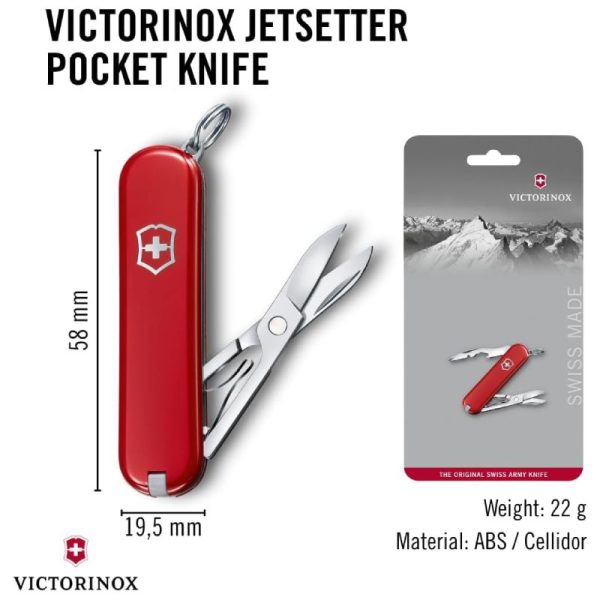 چاقو چندکاره ویکتورینوکس مدل Jetsetter 0.6263