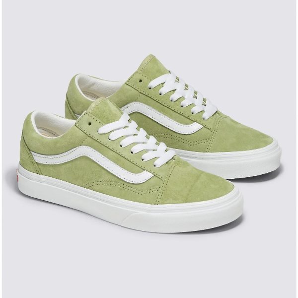 کفش زنانه ونس مدل green sidestripe