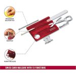 کیت ابزار ویکتورینوکس مدل Swiss Card Nailcare