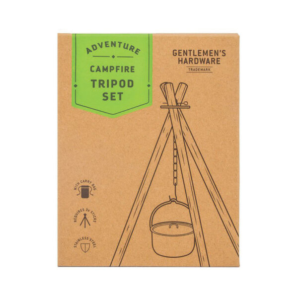 ابزار سفر جنتلمن هارد ور مدل Campfire Tripod Set