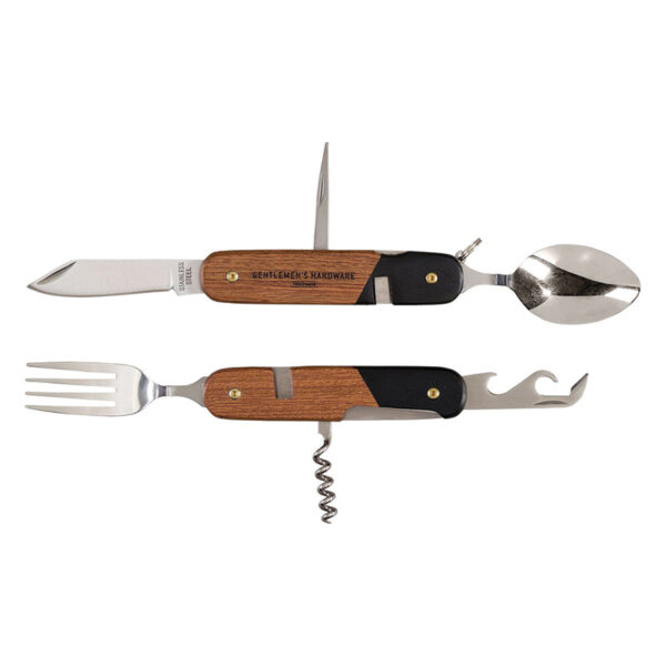 ابزار چندکاره جنتلمنز هاردور مدل Camping Cutlery Utensil Multi Tool