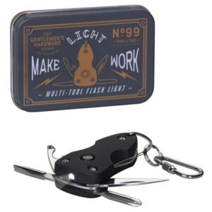 ابزار چندکاره جیبی همراه با چراغ قوه جنتلمنز هاردور مدل Pocket Multi-Tool with Flash Light