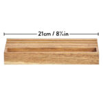 نظم دهنده و استند جنتلمن هاردور مدل Wooden Desk Organizer & Phone Stand