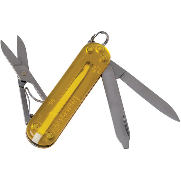 چاقو ویکتورینوکس مدل Classic SD Transparent رفرنس 0.6223.T81G