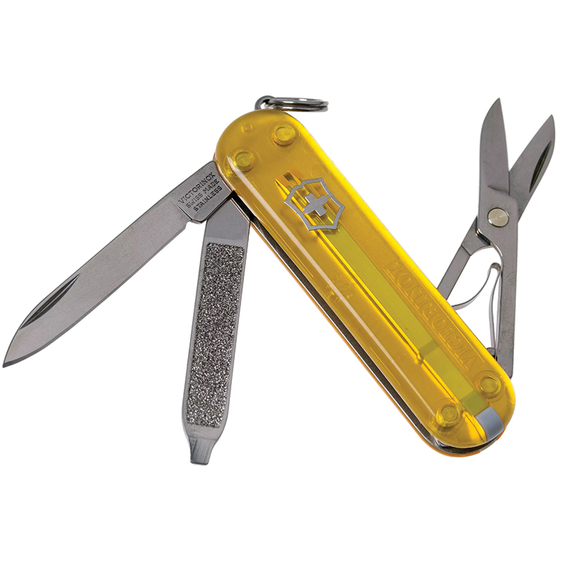 چاقو-ویکتورینوکس-مدل-Classic-SD-Transparent-رفرنس-0.6223.T81G چاقو ویکتورینوکس مدل Classic SD Transparent رفرنس 0.6223.T81G