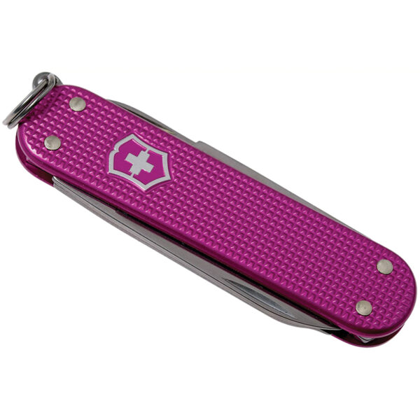 چاقو چندکاره ویکتورینوکس مدل CLASSIC SD ALOX Flamingo Party رفرنس 0.6221.251G