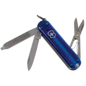 چاقو چندکاره ویکتورینوکس مدل Classic SD Transparent رفرنس 0.6223.T2G