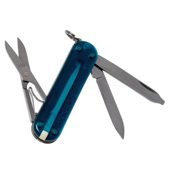 چاقو چندکاره ویکتورینوکس مدل Classic SD Transparent رفرنس 0.6223.T61G