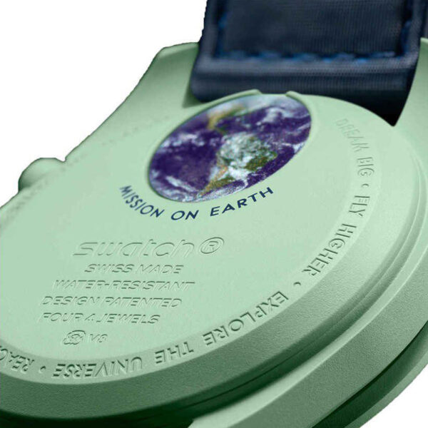 ساعت امگا سواچ مدل MISSION ON EARTH