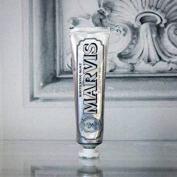 خمیردندان سفید کننده مارویس مدل WHITENING MINT
