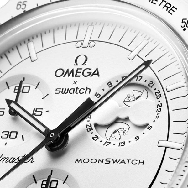 ساعت امگا سواچ مدل MISSION TO MOONPHASE - SO33W700
