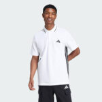 پلوشرت مردانه آدیداس مدل essentials 3-stripes pique polo