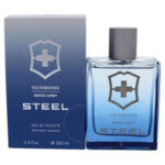 عطر مردانه استیل ویکتورینوکس مدل Steel Eau De Toilette