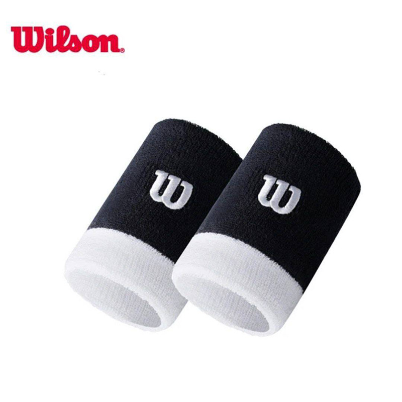 مچ-بند-ویلسون-مدل-EXTRA-WIDE-WRISTBAND-2PACK-سفید-مشکی مچ بند ویلسون مدل EXTRA WIDE WRISTBAND 2PACK سفید مشکی