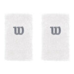 مچ بند ویلسون مدل EXTRA WIDE WRISTBAND WHITE 2PACK