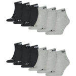 جوراب پوما زنانه و مردانه مدل Unisex Quarter Socks Trainers Ankle High Socks for Men and Women