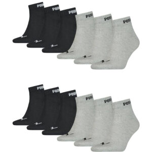 جوراب پوما زنانه و مردانه مدل Unisex Quarter Socks Trainers Ankle High Socks for Men and Women