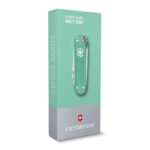 چاقو ویکتورینوکس مدل CLASSIC SD ALOX Minty Mint رفرنس 0.6221.221g