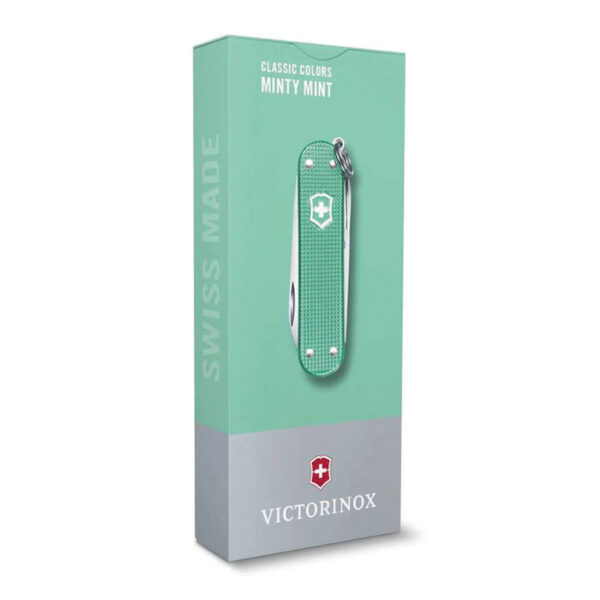 چاقو ویکتورینوکس مدل CLASSIC SD ALOX Minty Mint رفرنس 0.6221.221g