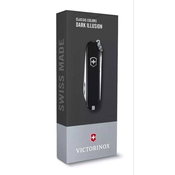چاقو ویکتورینوکس مدل CLASSIC SD Dark lllusion رفرنس 0.6223.3G