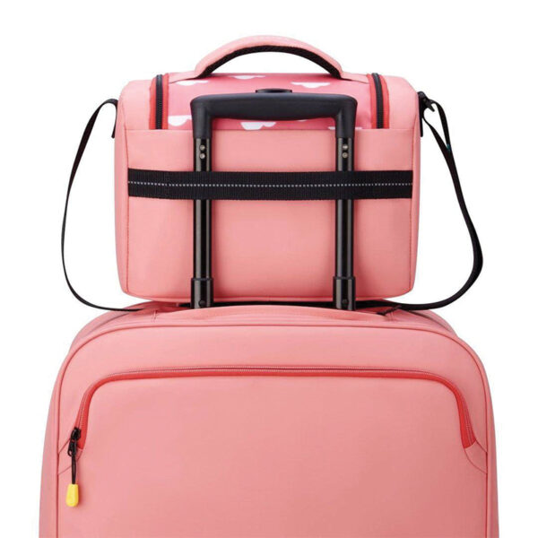 کیف غذای 10 لیتری دلسی مدل BTS 2023 Isothermal Lunch Bag Pink Printing رفرنس 00338919019
