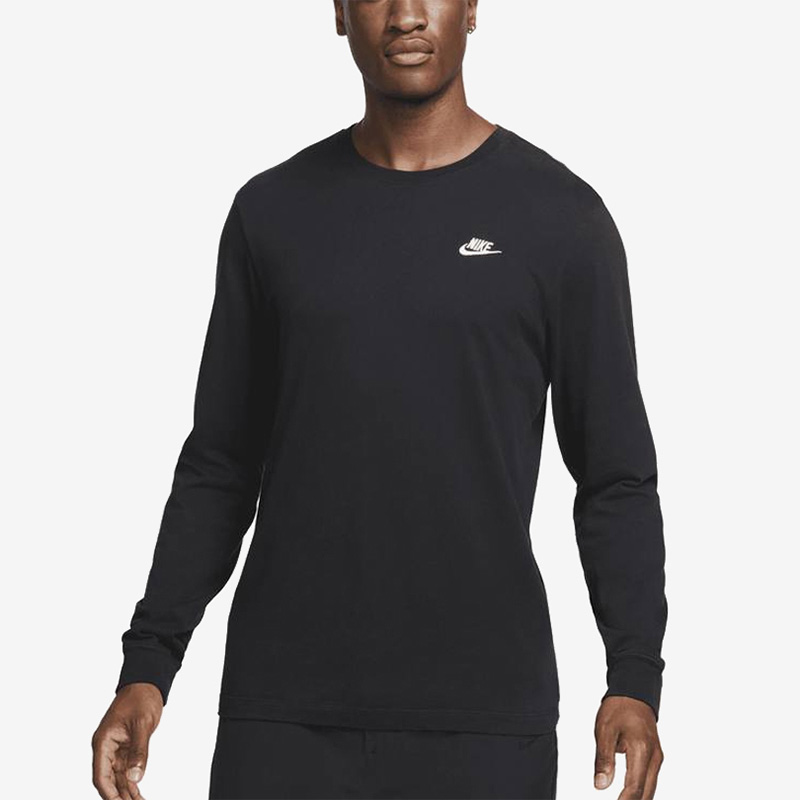 تیشرت-آستین-بلند-مردانه-نایکی-مدل-Sportswear-Club-1 تیشرت آستین بلند مردانه نایکی مدل Sportswear Club