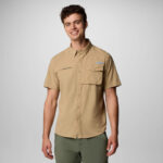 پیراهن مردانه کلمبیا مدل PFG Wild Cast™️ Short Sleeve