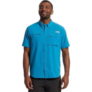 پیراهن مردانه کلمبیا مدل PFG Wild Cast™️Short Sleeve