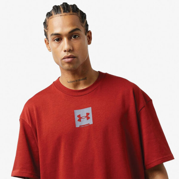 تیشرت مردانه آندرآرمور مدل Men's Heavyweight SM Box