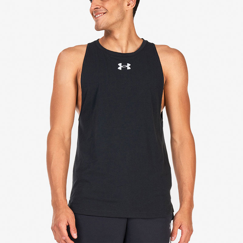 رکابی-مردانه-آندرآرمور-مدل-Men's-Baseline-Cotton-Tank رکابی مردانه آندرآرمور مدل Men's Baseline Cotton Tank