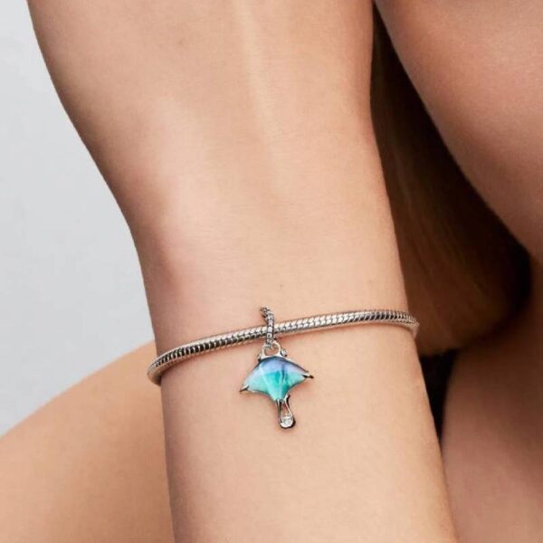پلاک مانتا ری پاندورا مدل Dangle Charm 794685c01