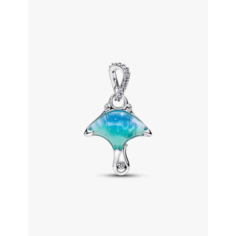 پلاک مانتا ری پاندورا مدل Dangle Charm 794685c01 پلاک مانتا ری پاندورا مدل Dangle Charm 794685c01